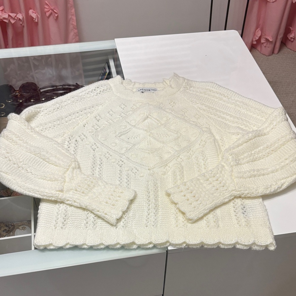 Lily Cream Knit Sweater